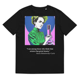 SHEROS I Maria Sklodowska-Curie Unisex organic cotton t-shi