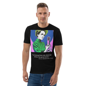 SHEROS I Maria Sklodowska-Curie Unisex organic cotton t-shi