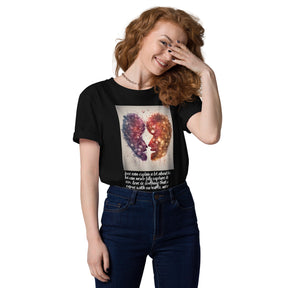 Carl Sagan Quote Valentines Day Collection Unisex organic cotton t-shirt