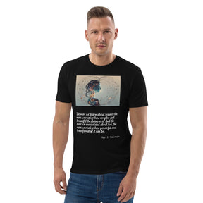 Neil Gaiman Quote Valentines Day Collection Unisex organic cotton t-shirt