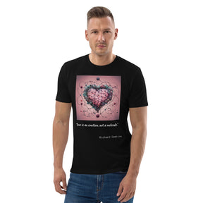 Richard Dawkins Quote Valentines Day Collection Unisex organic cotton t-shirt