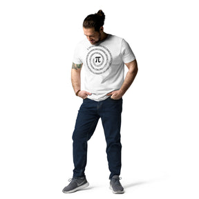 Pi Day collection Unisex organic cotton t-shirt