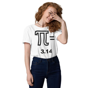 Pi Day Collection Unisex organic cotton t-shirt