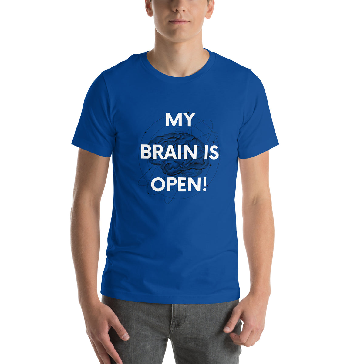 MY BRAIN IS OPEN! Unisex t-shirt