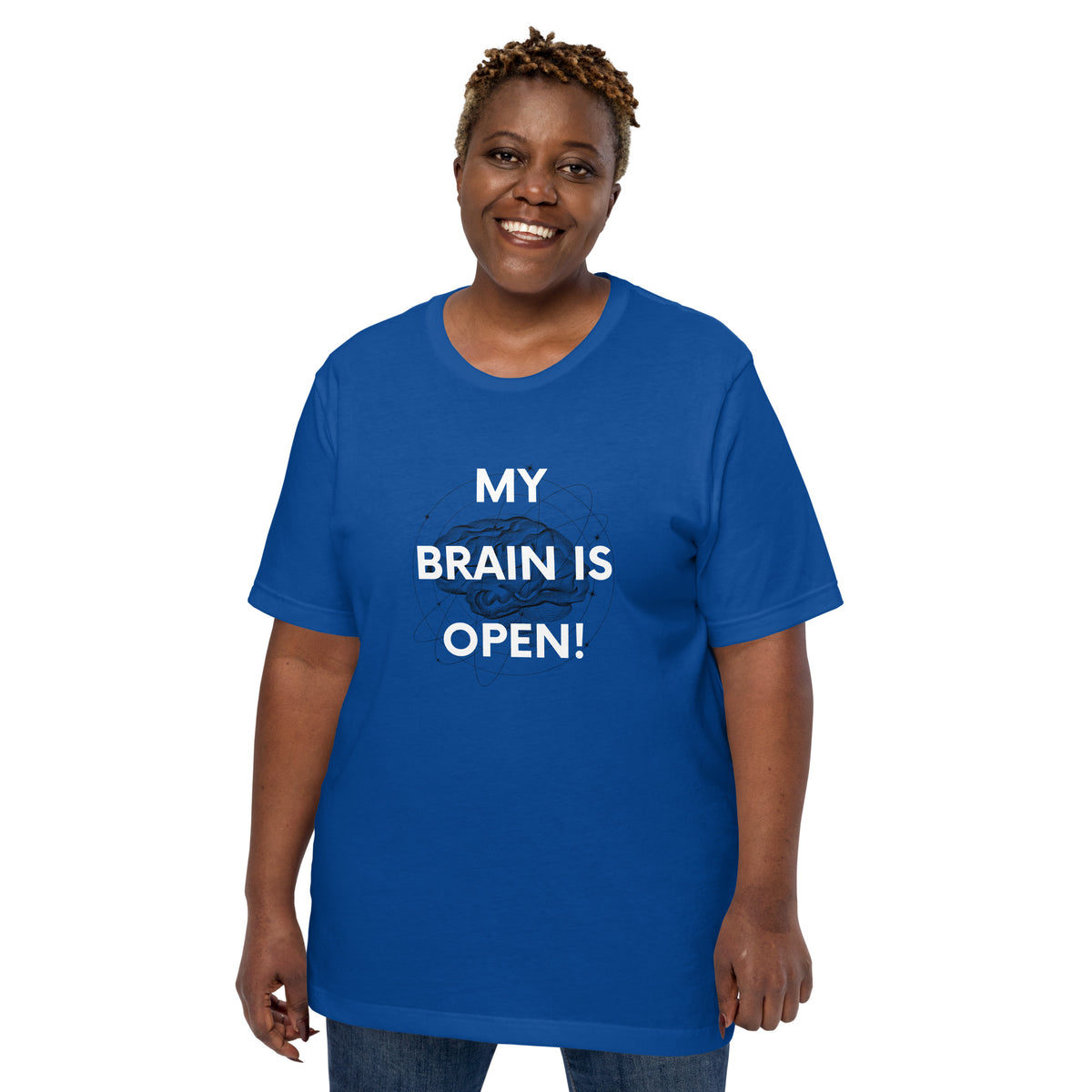 MY BRAIN IS OPEN! Unisex t-shirt